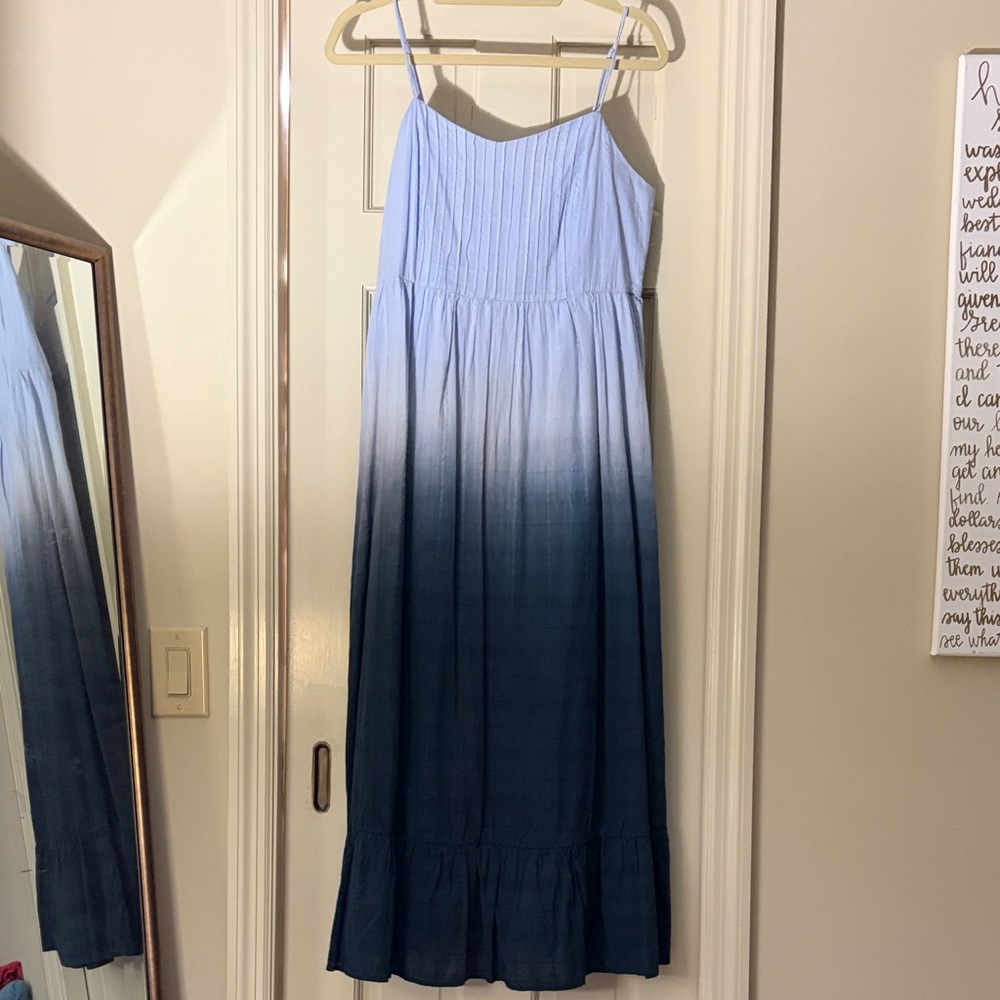 Ces Femme Blue Ombre Maxi Dress